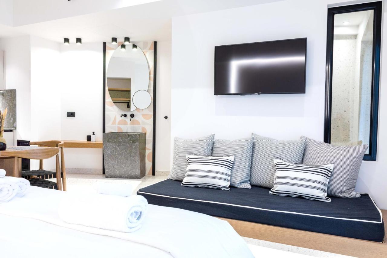 Elmaral Living Experience "Adults Only" Daire Agia Pelagia Dış mekan fotoğraf